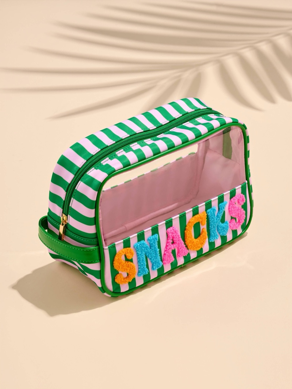 $40 NWT Shiraleah “Snacks” Zip Pouch